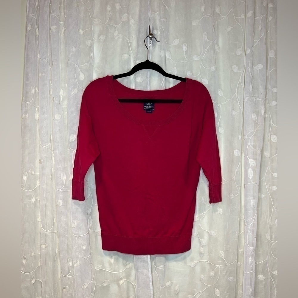 𝅺AMERICAN Eagle Outfitters Scoop Neck Sweater, Size Small